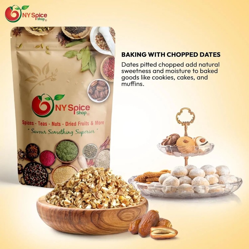 Chopped Dates (Dices), Dried Dates High Quality Item Weight 1lb-5lb gallery