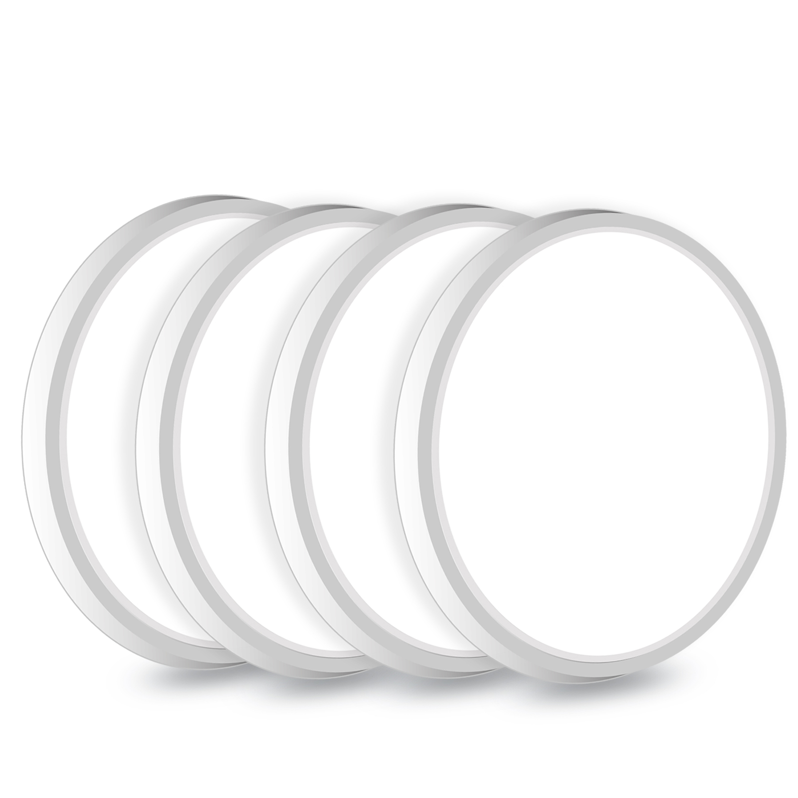 4PCS LED Flush Mount Ceiling Light Fixture, 12 Inch 28W,3600LM LED Ceiling Light gallery
