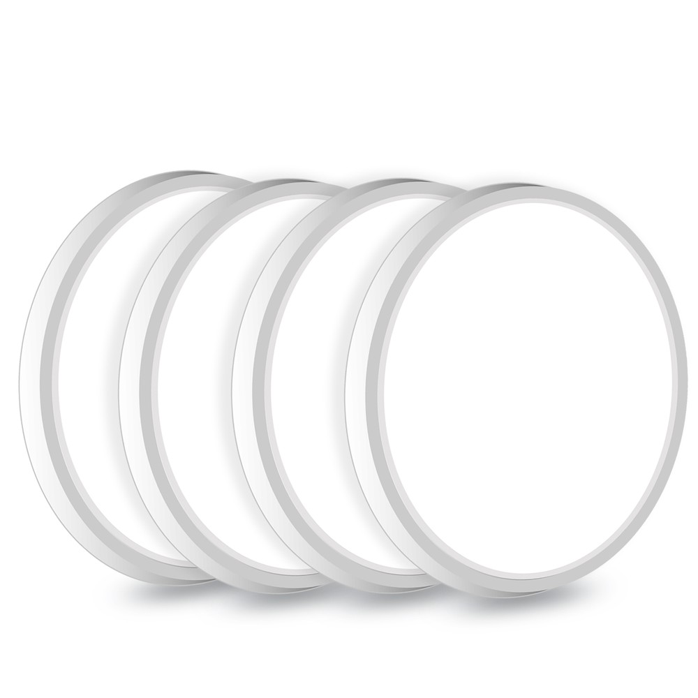 4PCS LED Flush Mount Ceiling Light Fixture, 12 Inch 28W,3600LM LED Ceiling Light