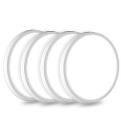 4PCS LED Flush Mount Ceiling Light Fixture, 12 Inch 28W,3600LM LED Ceiling Light
