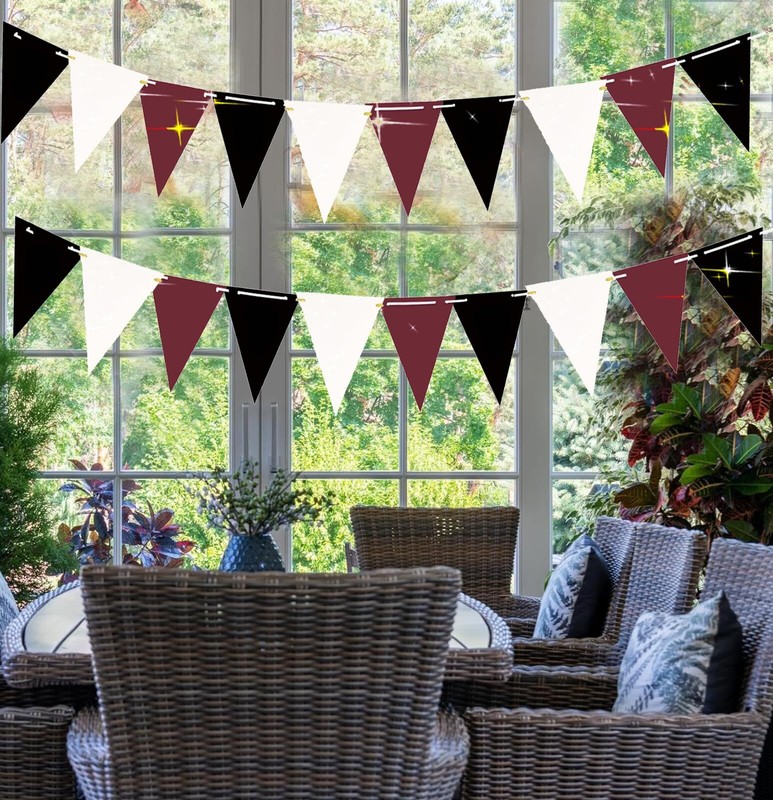 Graduation Party Decorations Maroon Black 2024/Burgundy Black Graduation Deco... gallery