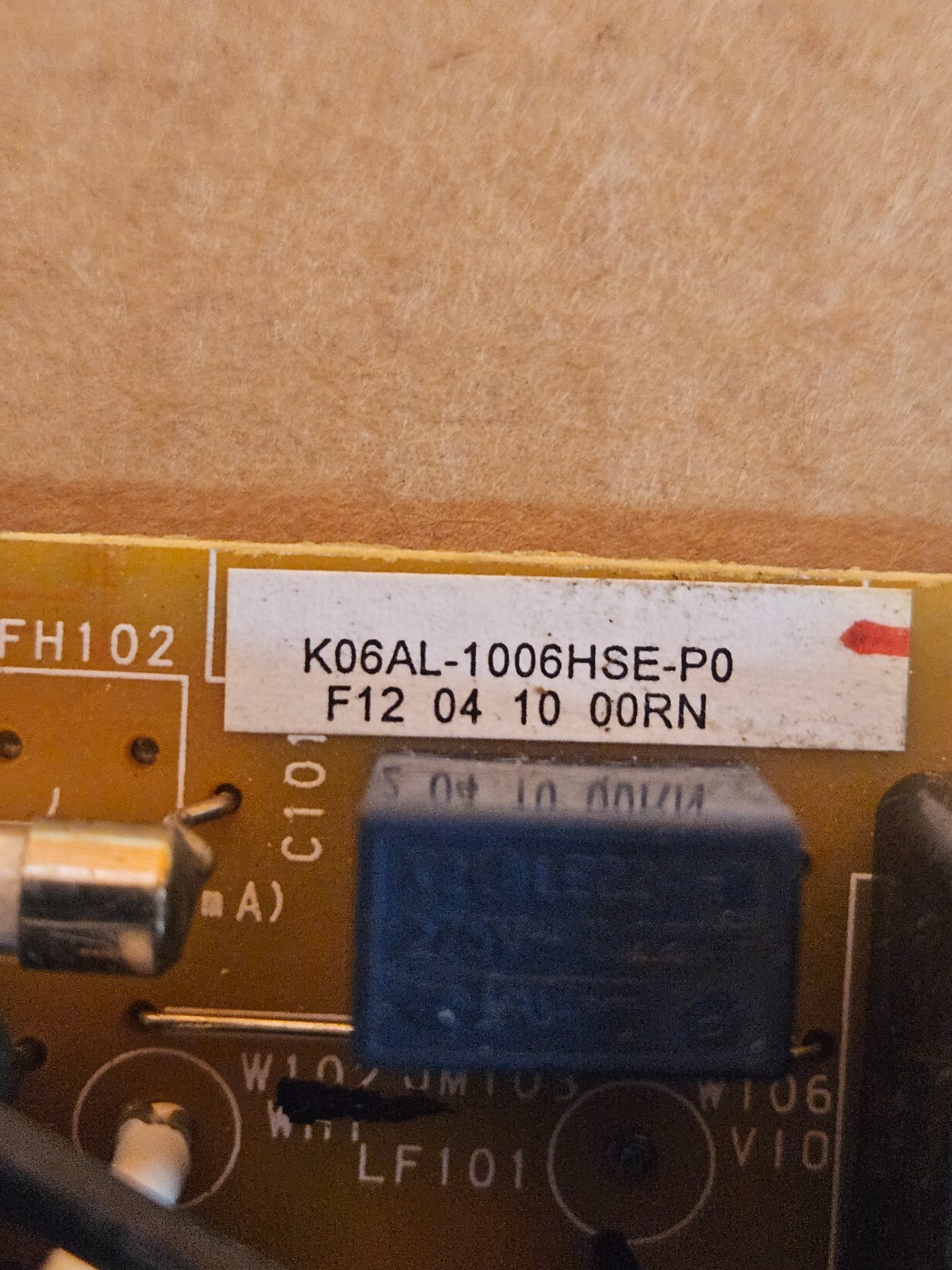 Fujitsu K06AL-1006HSE-P0 Power Supply PCB Board K06AL-P-A(03) F12 04 10 Q0RN gallery