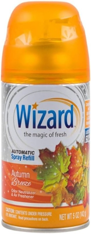 6 WIZARD Automatic Spray Refills 5oz Air Freshener Refill Cans gallery
