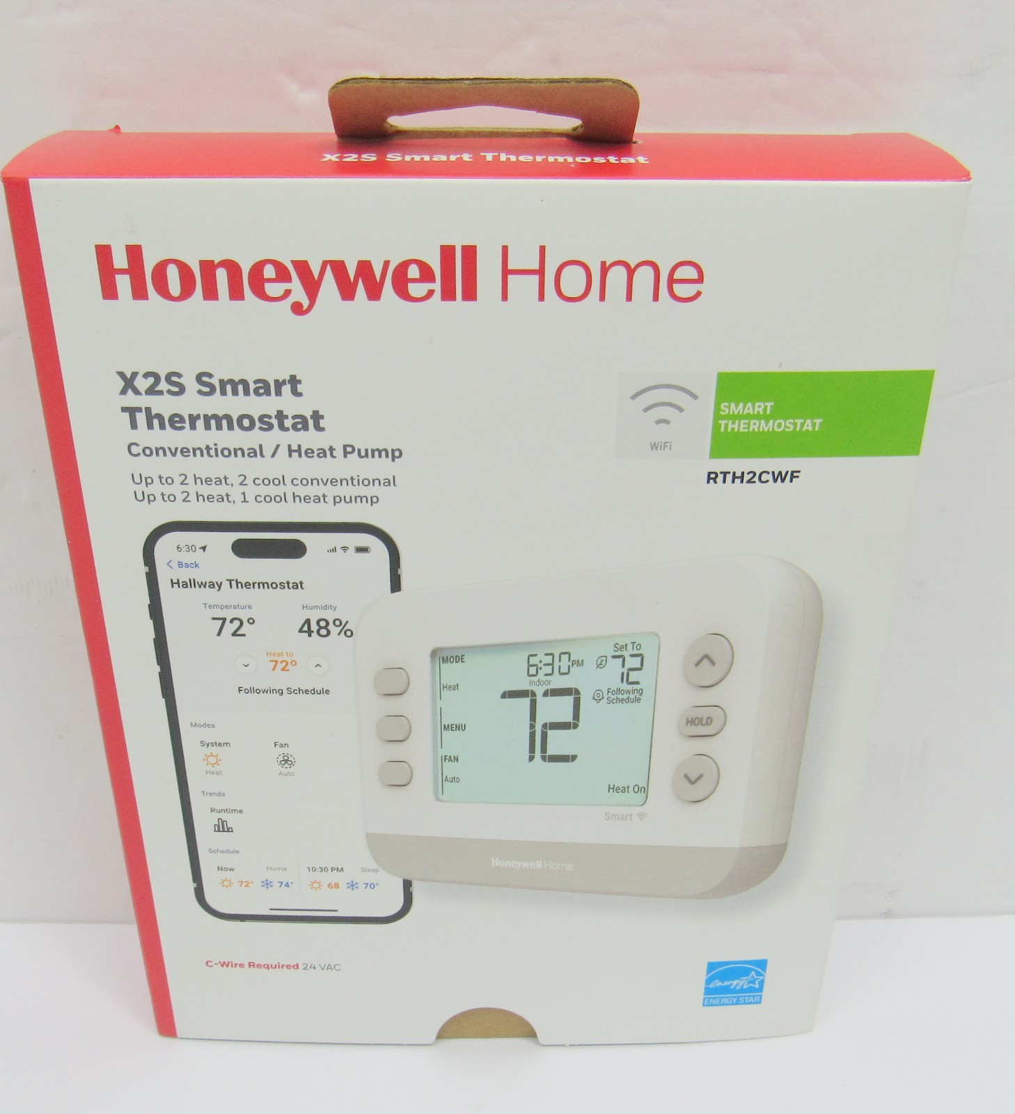 Honeywell Home Smart Thermostat, Conventional/heat Pump Compatibility, Wifi New gallery