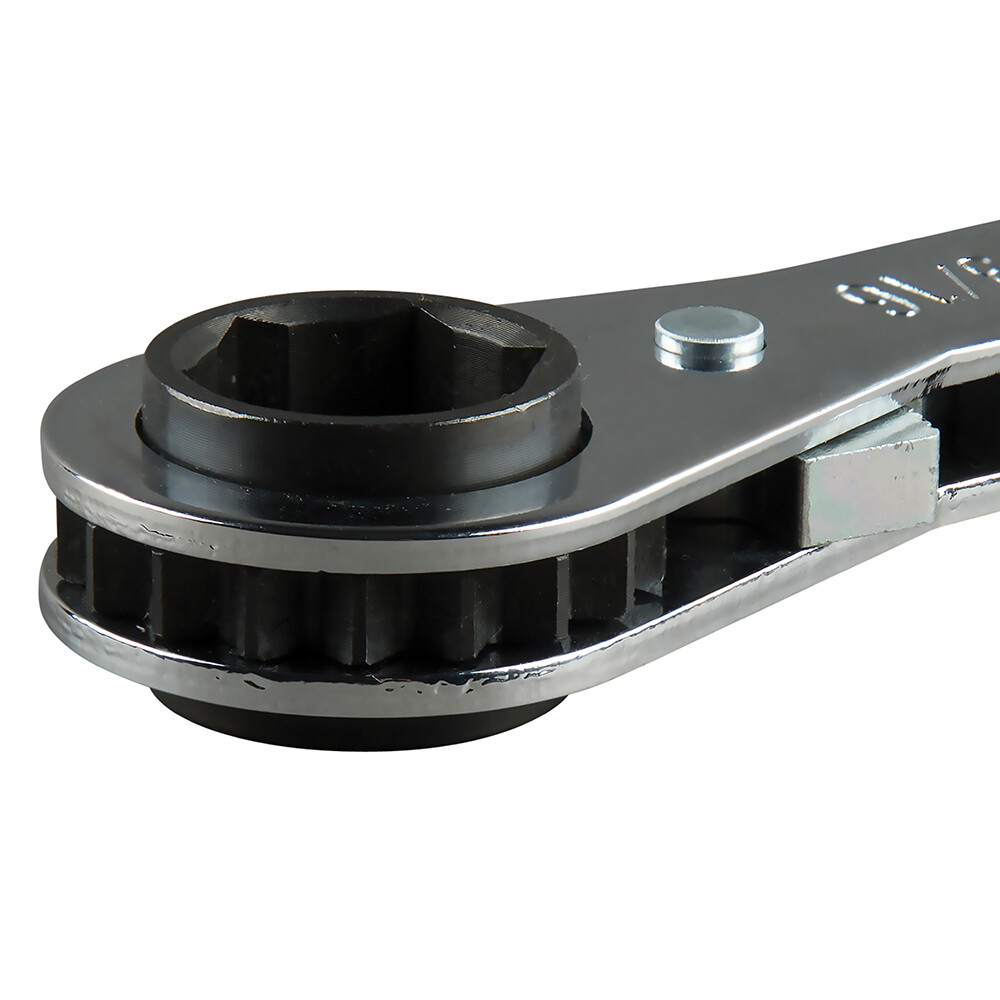Klein Tools 68309 6-13/16-Inch Ratcheting Refrigeration Wrench gallery