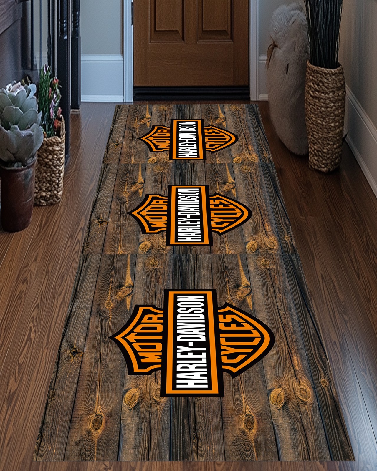 Harley Rug,Runner Harley Rug,HarleyThemed Rug,For Living Room Rug,Home Decor Rug gallery