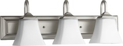 3 Light Bath Vanity in Transitional style – 24 inches wide by 8.38 inches