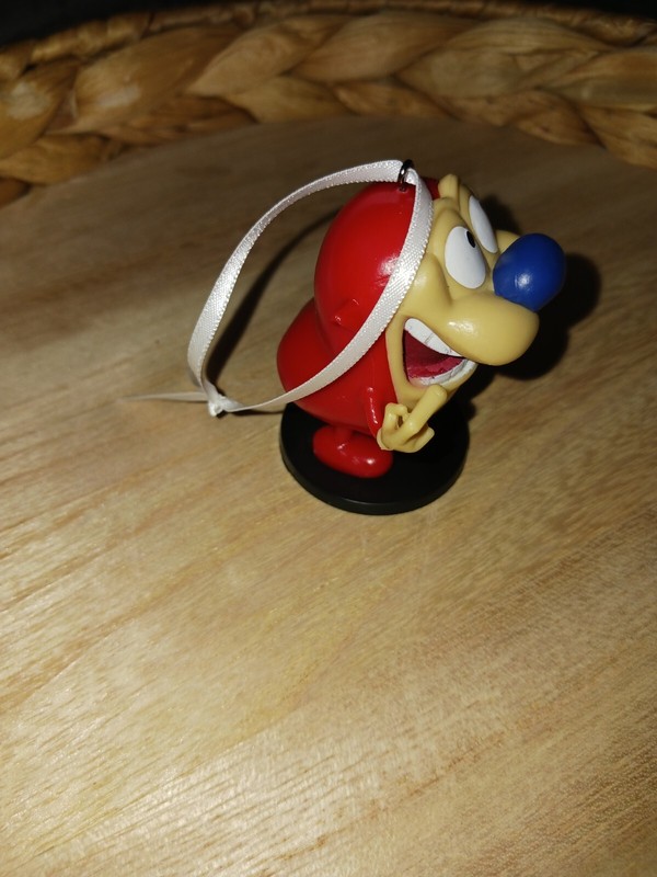 Nickelodeon Ren & Stimpy Christmas Tree Ornament Holiday Cartoon 90s Xmas Theme gallery