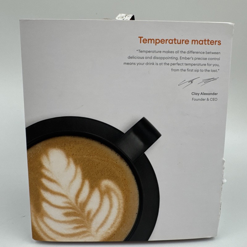 Ember Mug 2 Temperature Control App Smart 10oz w/ Charger & Box TESTED EXCELLENT gallery