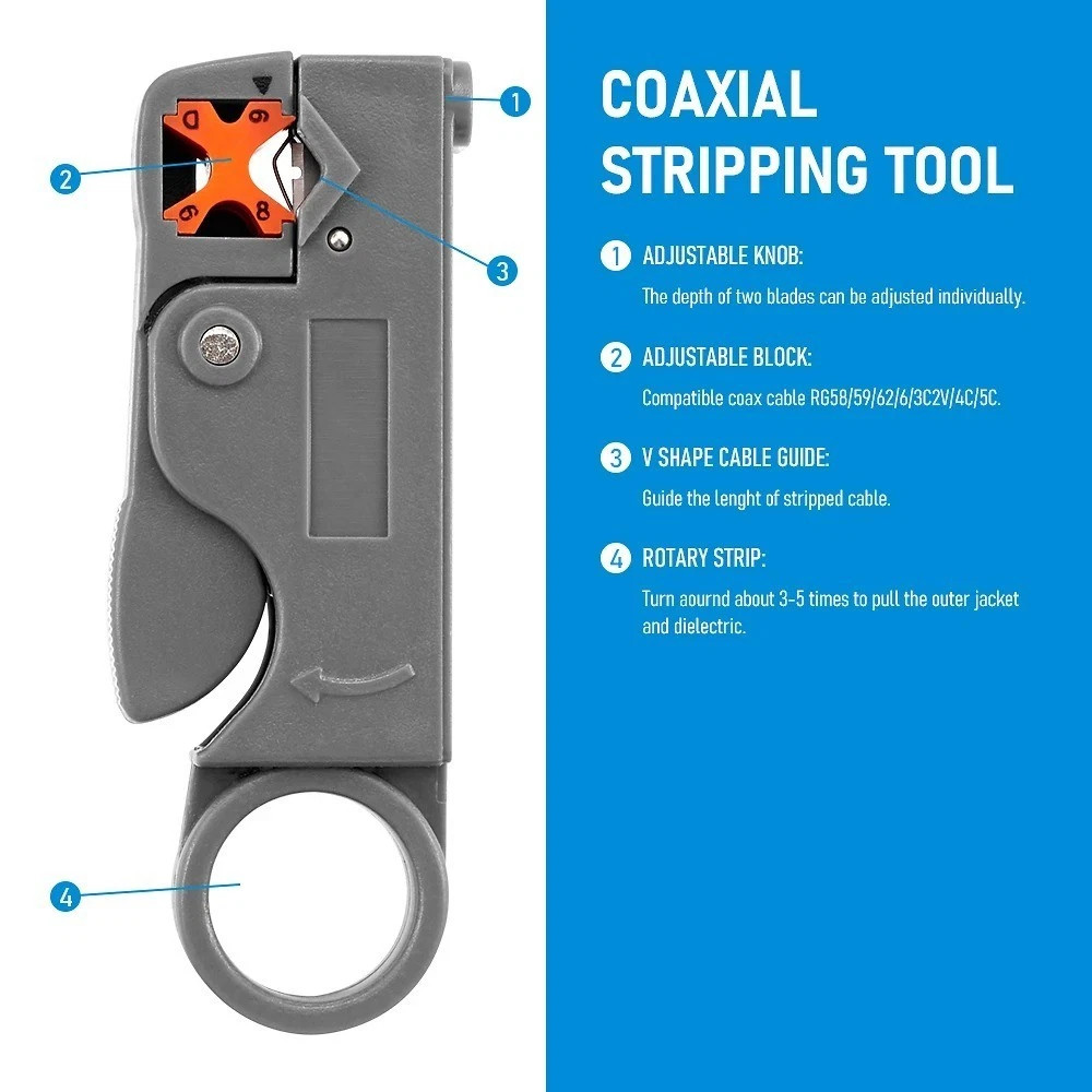 Stripping Pliers Decrustation Wire Cable Tools Stripper Stainless Steel Hexagon