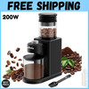 Conical Burr Coffee Grinder Electric - 200W Compact Automatic Coffee Bean Grinde gallery