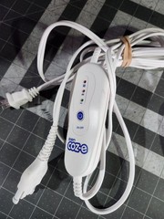 Ion Coz-e Remote Control Electric Blanket Pad Heat 3-Prong