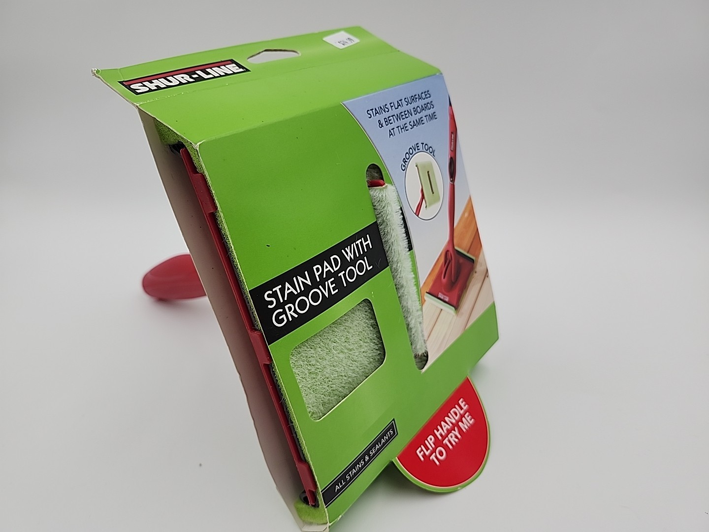 SHUR-LINE 2007090 Staining Pad, Plastic, 7-5/8 in.L, Red gallery