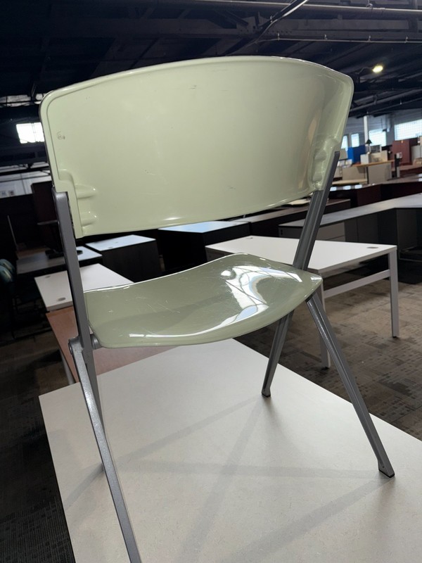 2007 Emilio Ambasz for Knoll Visor Stacking Dining Chair w/ No Arms gallery