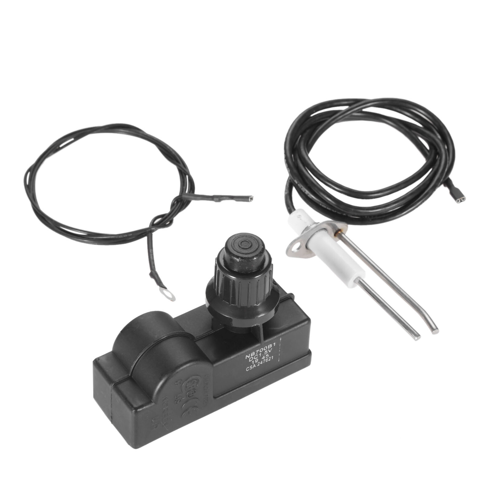 2 Outlet Spark Igniter Ignitor Push Button Kit Gas Fireplace Grill BBQ Stove gallery