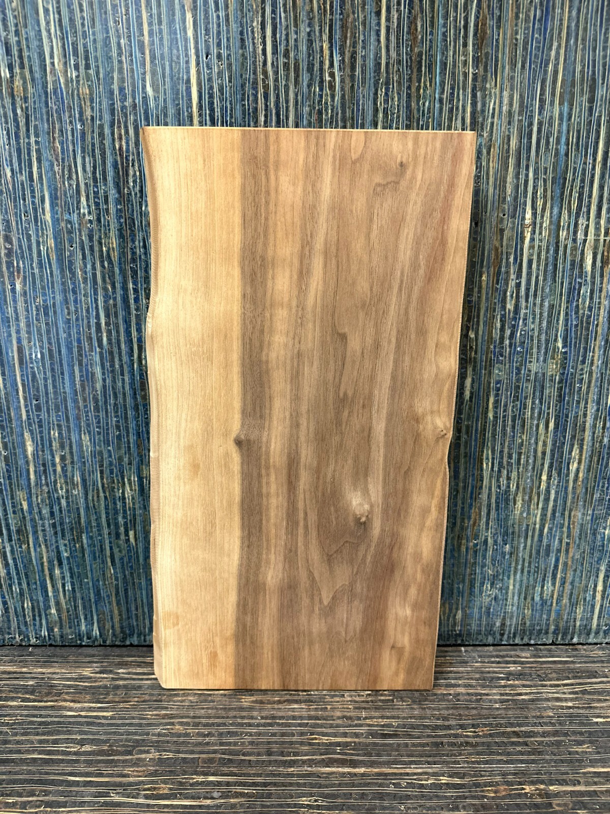 Unfinished Walnut Board- Live Edge Style, Perfect for DIY Woodworking Projects! gallery