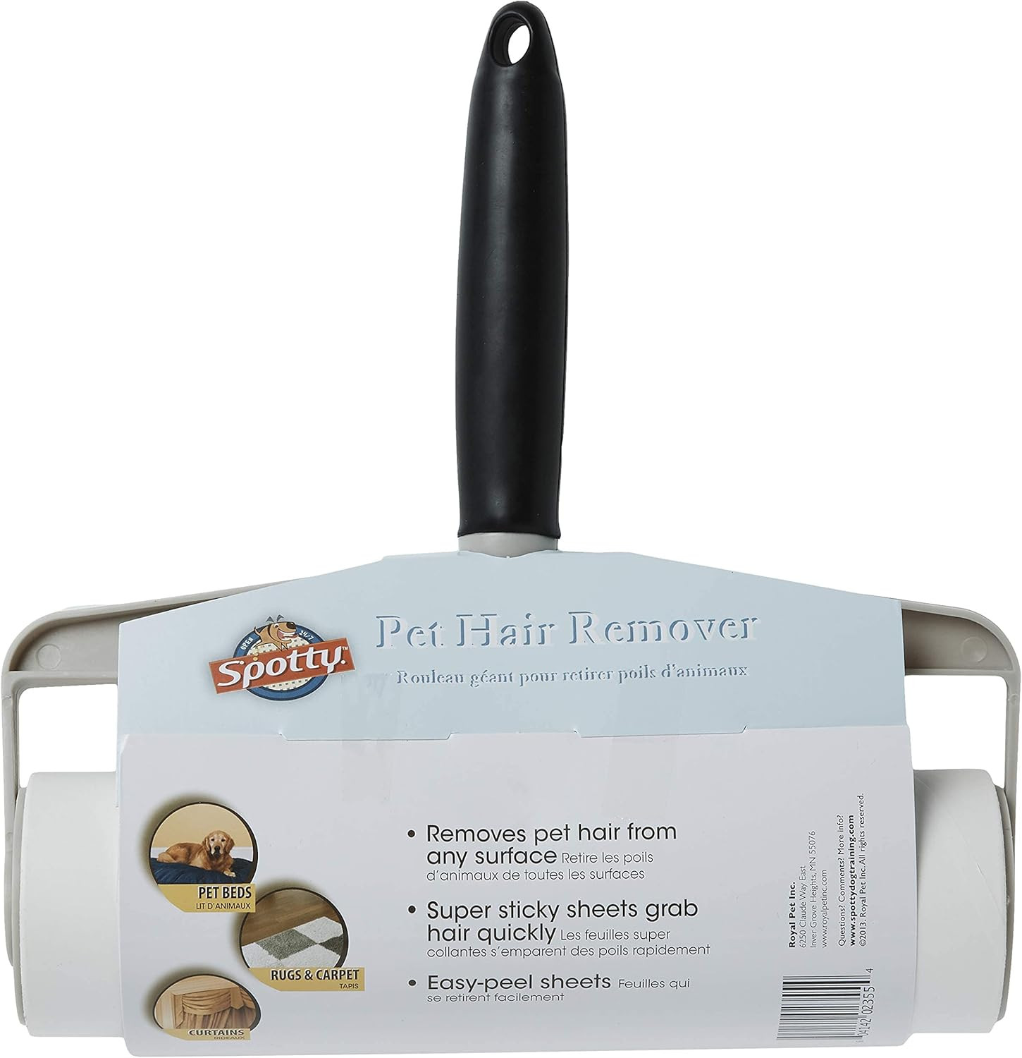 Supersize Extra Sticky, Adhesive Lint Roller, Pet Cat & Dog Hair Remover gallery