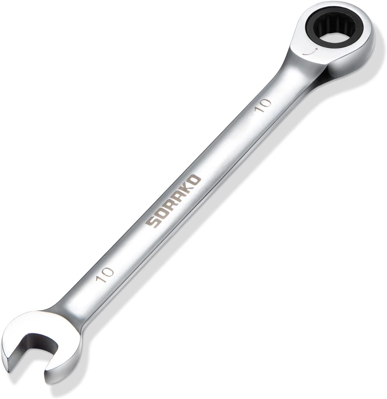 10mm/Metric Ratcheting Combination SORAKO Chrome Vanadium Steel Wrench Tools gallery