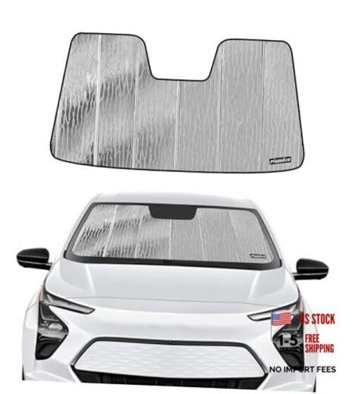 Windshield Sun Shade for Chevy Bolt EV 2022-2023,Front Window Sunshade