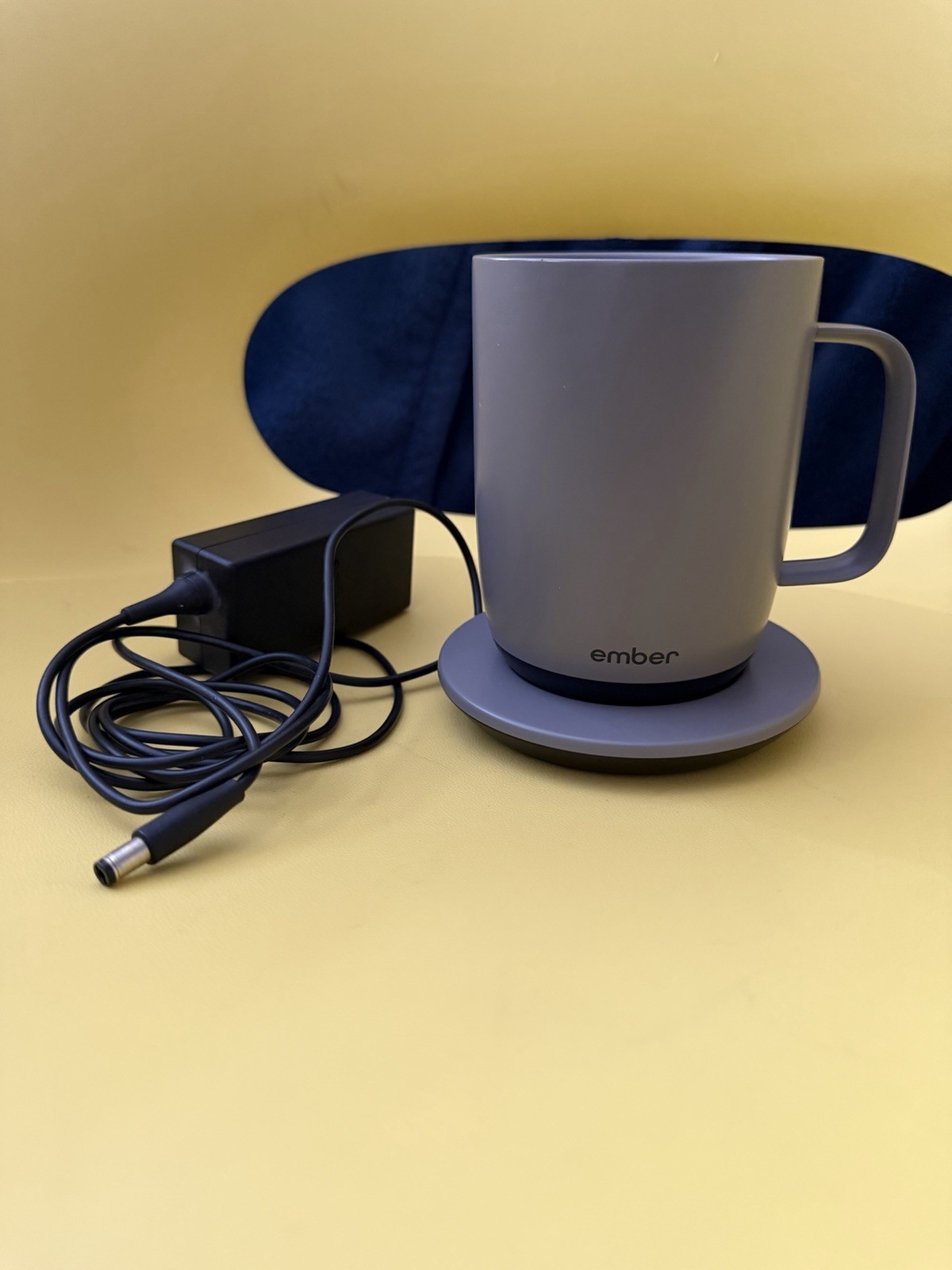 Ember Mug 2 14 Oz Bundle - FOR PARTS - W/ Functional Coaster & Charger Cord gallery
