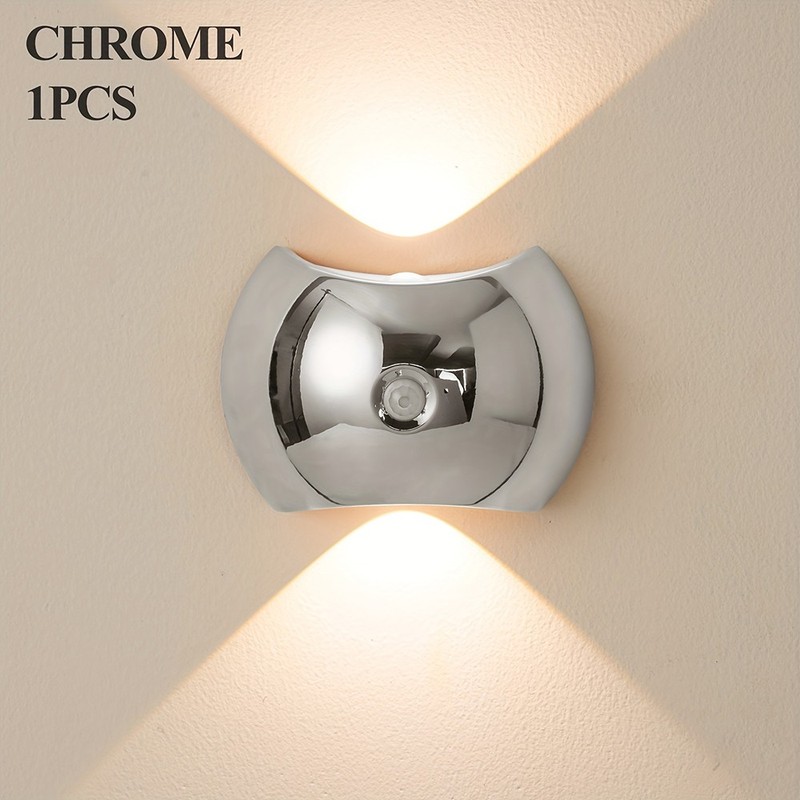 Up & Down Light Source Wall Sconces with Motion Sensor, Cordless LED Wall Light gallery
