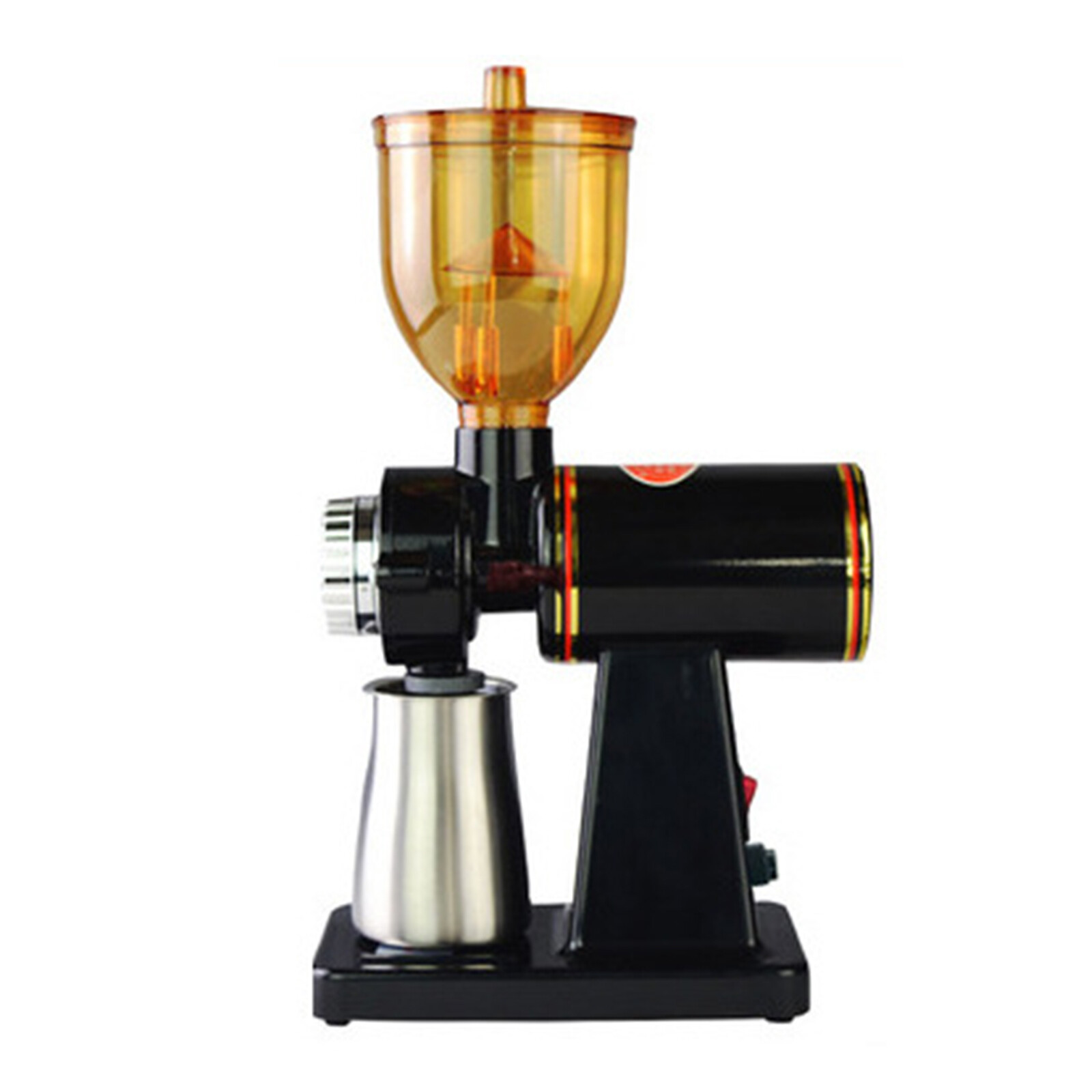 Auto Coffee Grinder Electric 180W Home Office Burr Mill Espresso Bean 150g /Min gallery