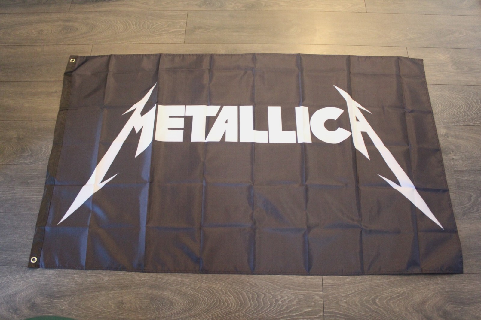 Metallica Banner Flag 3x5' Lightning Logo Heavy Metal Rock Band Music Fan Decor gallery