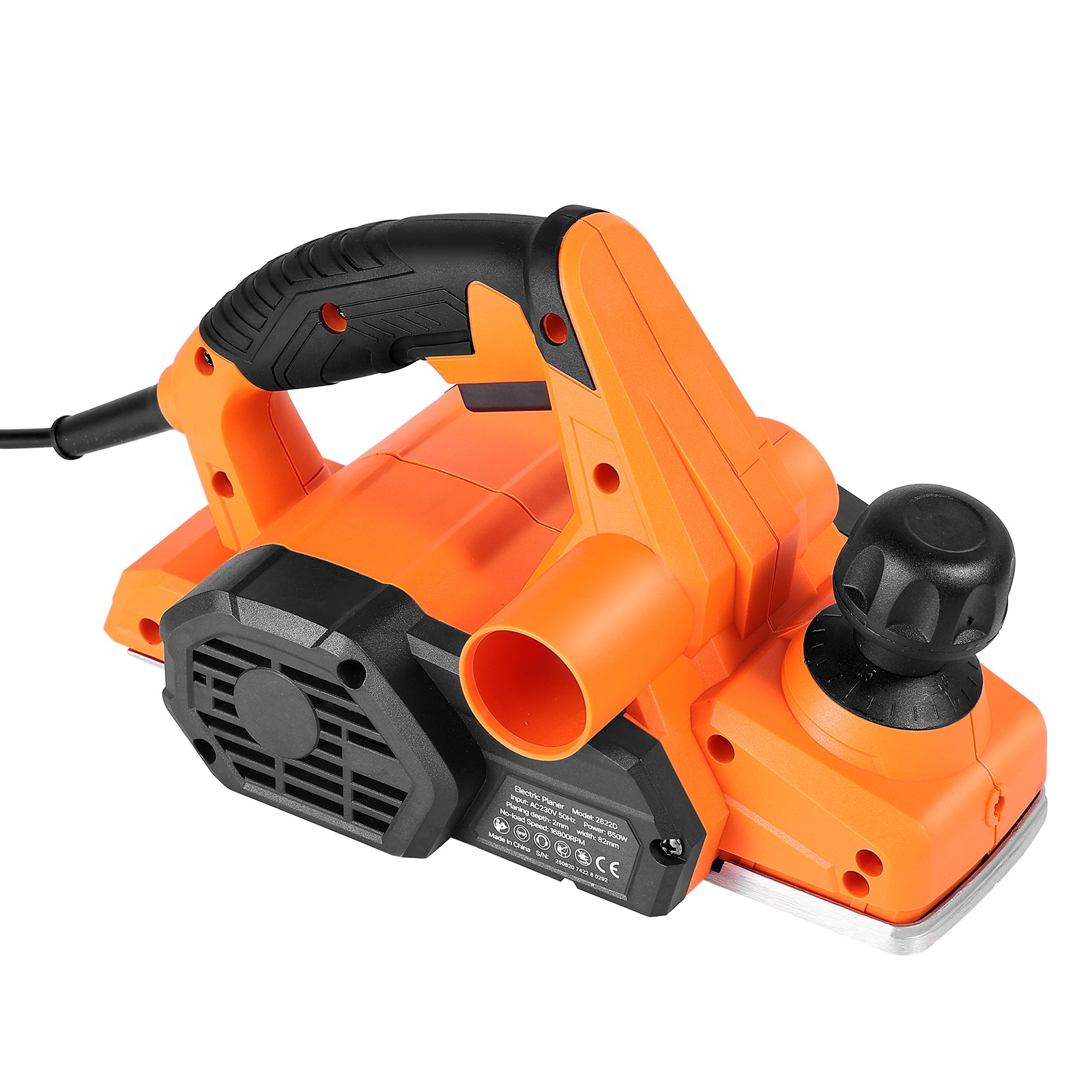 Uimoso Electric Hand Planer 3-1/4-Inch Corded Tool for Woodworking, 16800 RPM gallery