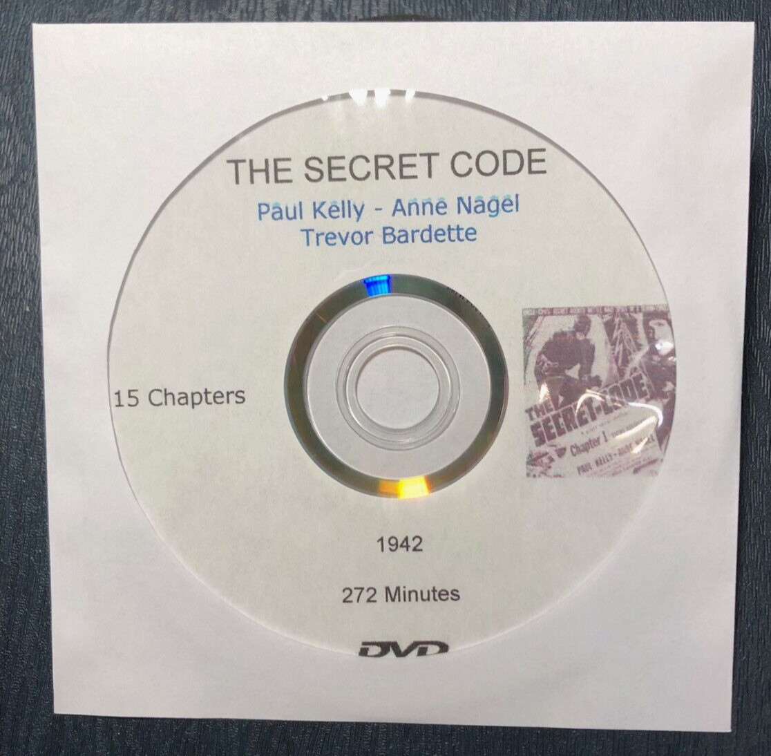 The Secret Code - Cliffhanger Classic Movie Serial DVD Paul Kelly Anne Nagel gallery