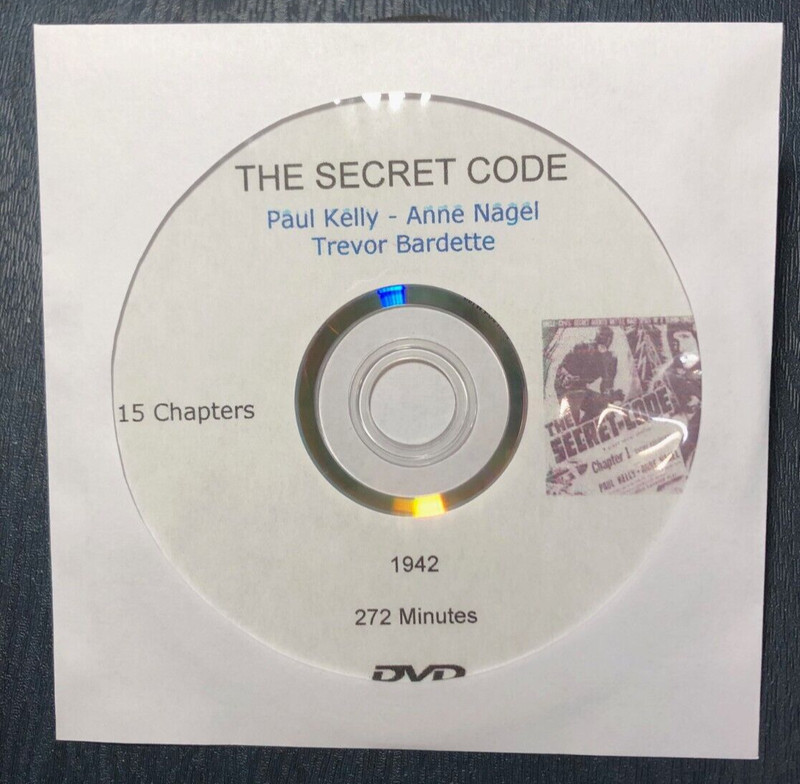 The Secret Code - Cliffhanger Classic Movie Serial DVD Paul Kelly Anne Nagel gallery