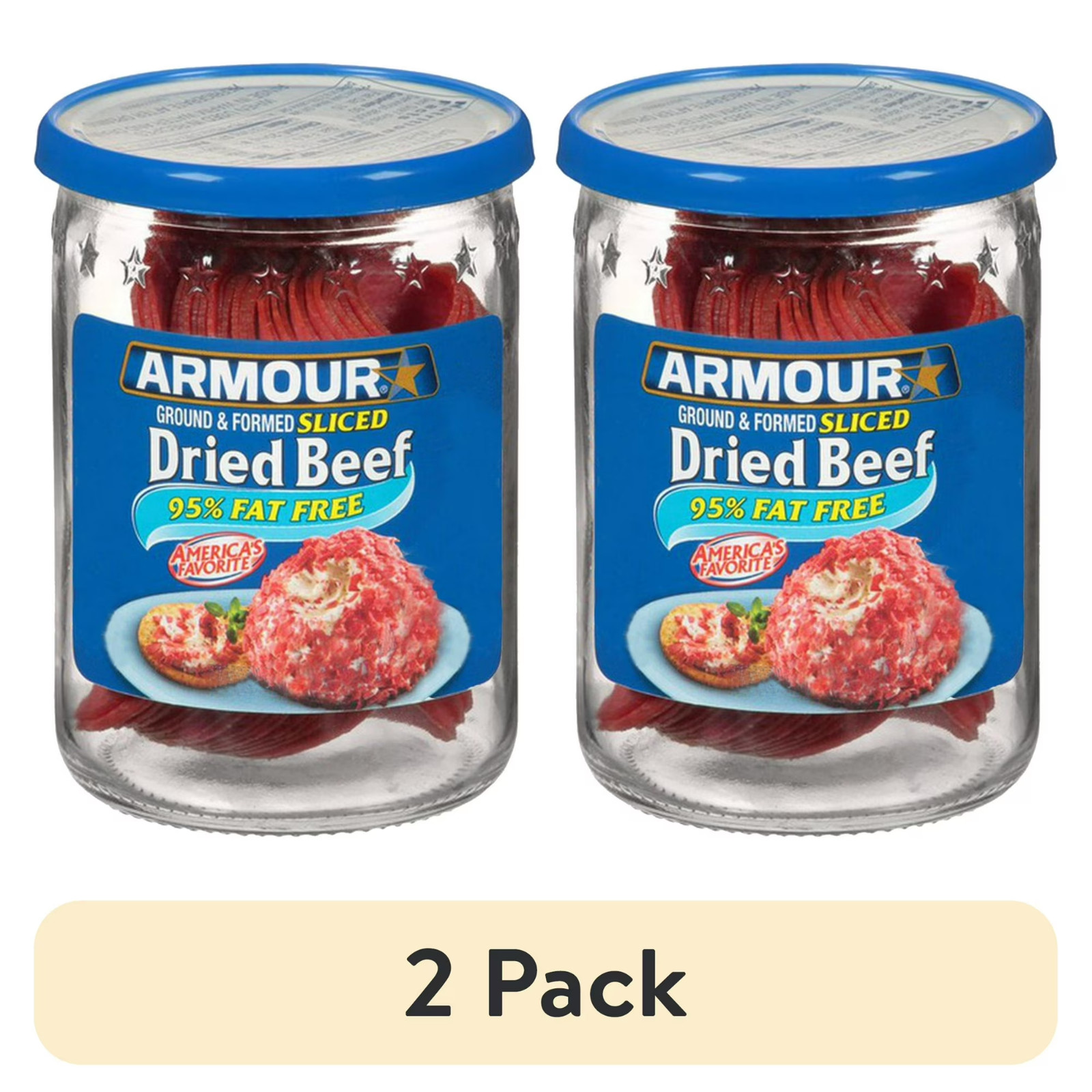(2 pack) Armour Star Sliced Dried Beef, 9g Protein Per Serving, Canned Meat... gallery