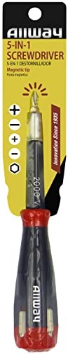 SD41 5-in-1 Lightweight Safety Shockproof Screwdriver with 4 Bits 1 Pack gallery