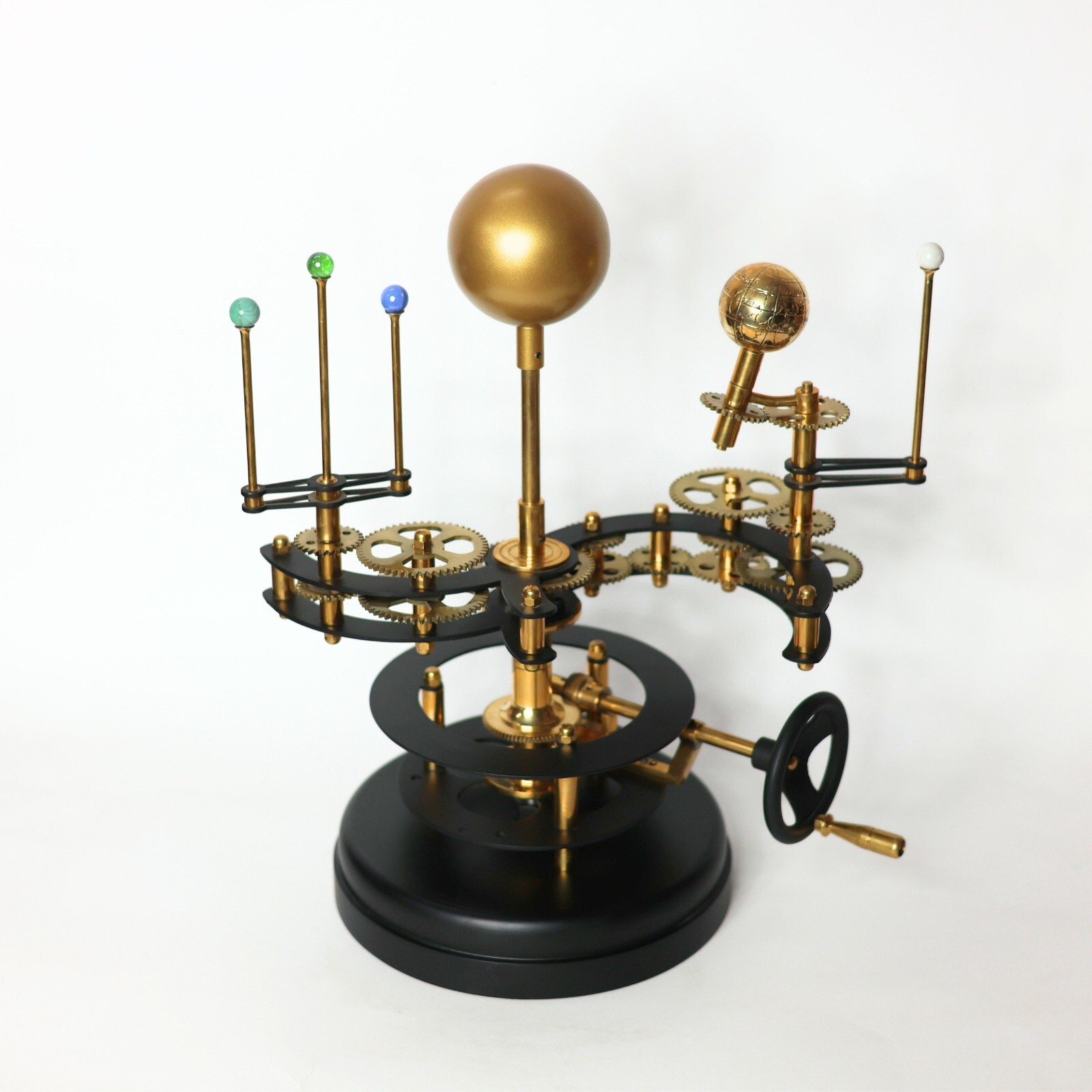 Black Luxury Solar System Model Fully Functional Tellurion Christmas Gift gallery