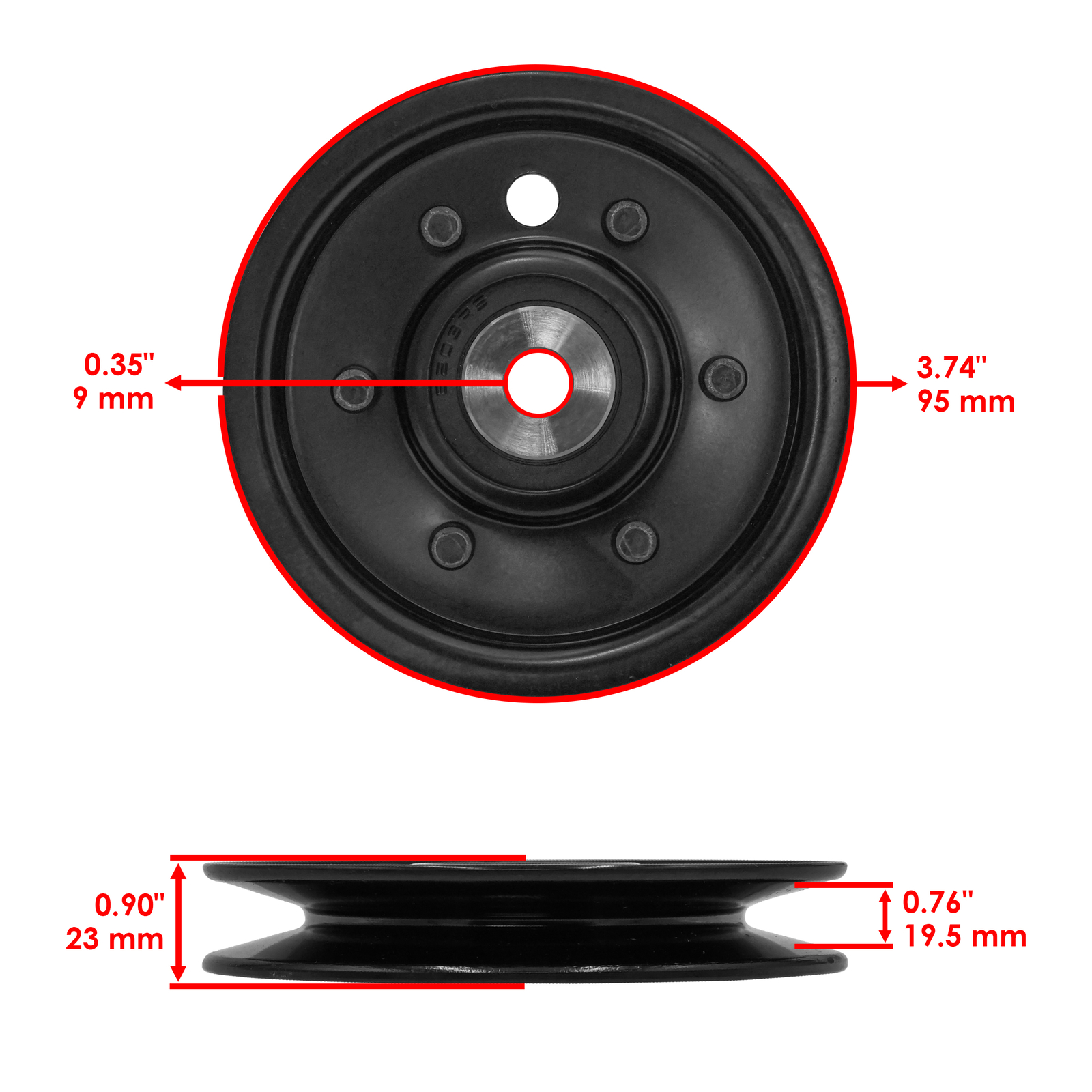 Drive Pulley For John Deere S82 S92 CP48 F710 F725 F735 SST15 SST16 SST18 gallery
