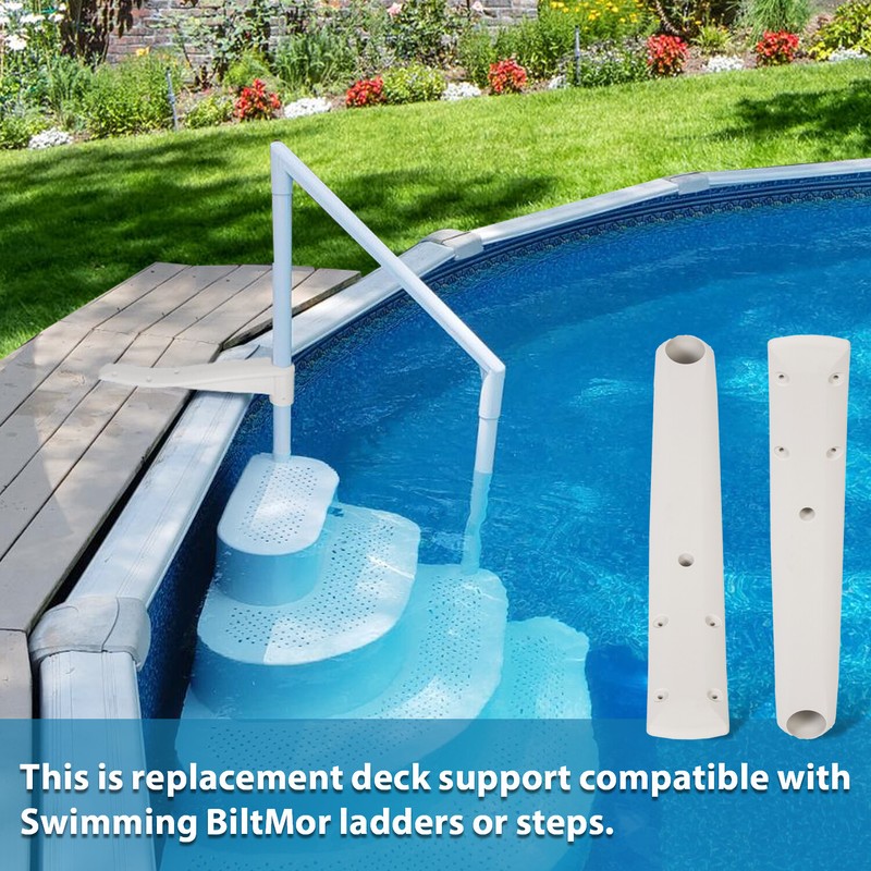 Replacement Deck Mount Support For Above Ground Drop-In Swimming Pool Step gallery