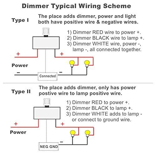 12V Dimmer Switch, RV Light Dimmer High Side PWM Dimming Switch for Boat Camper gallery