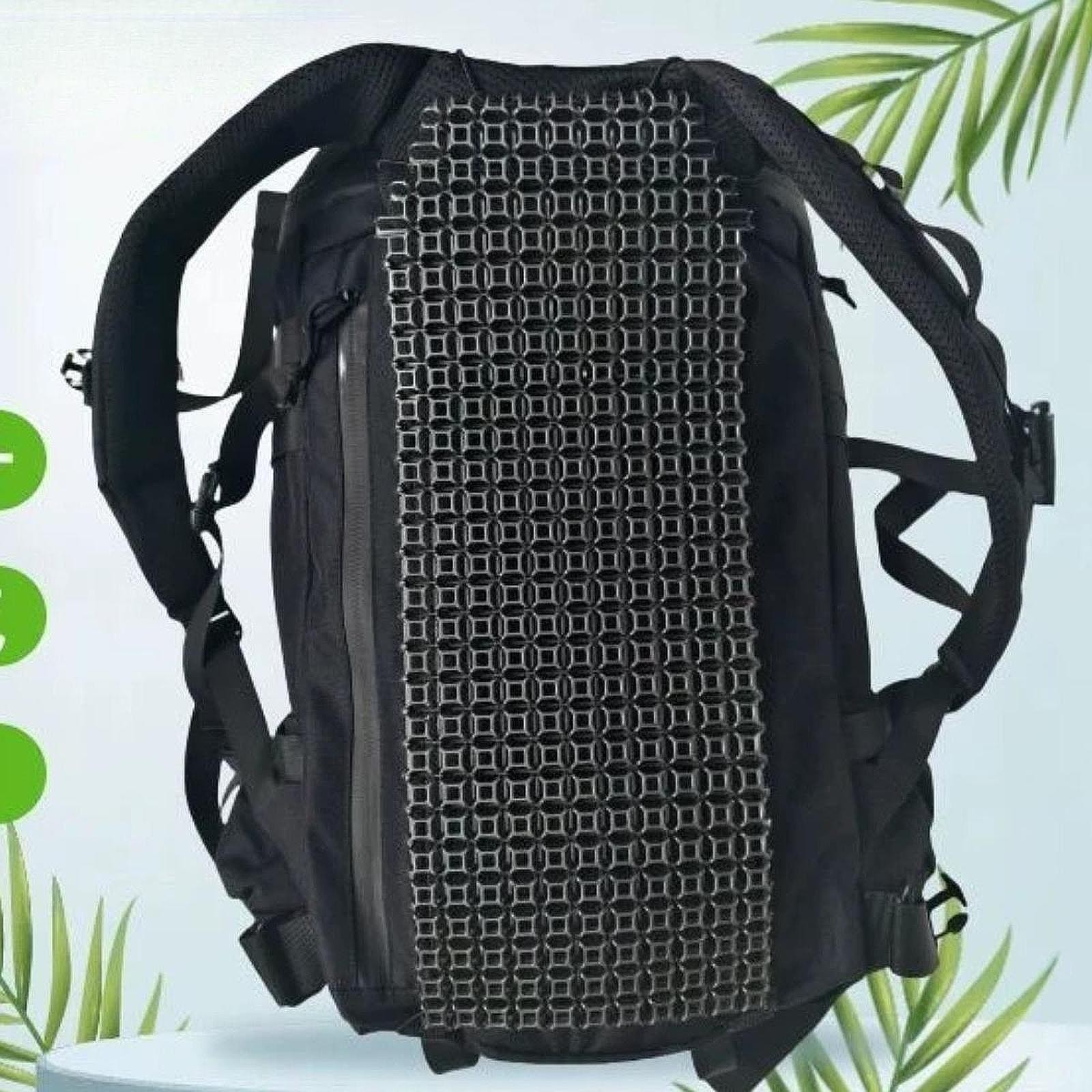 Ventilation Backpack Spacer Lightweight Hollow Commuting Breathable Sturdy