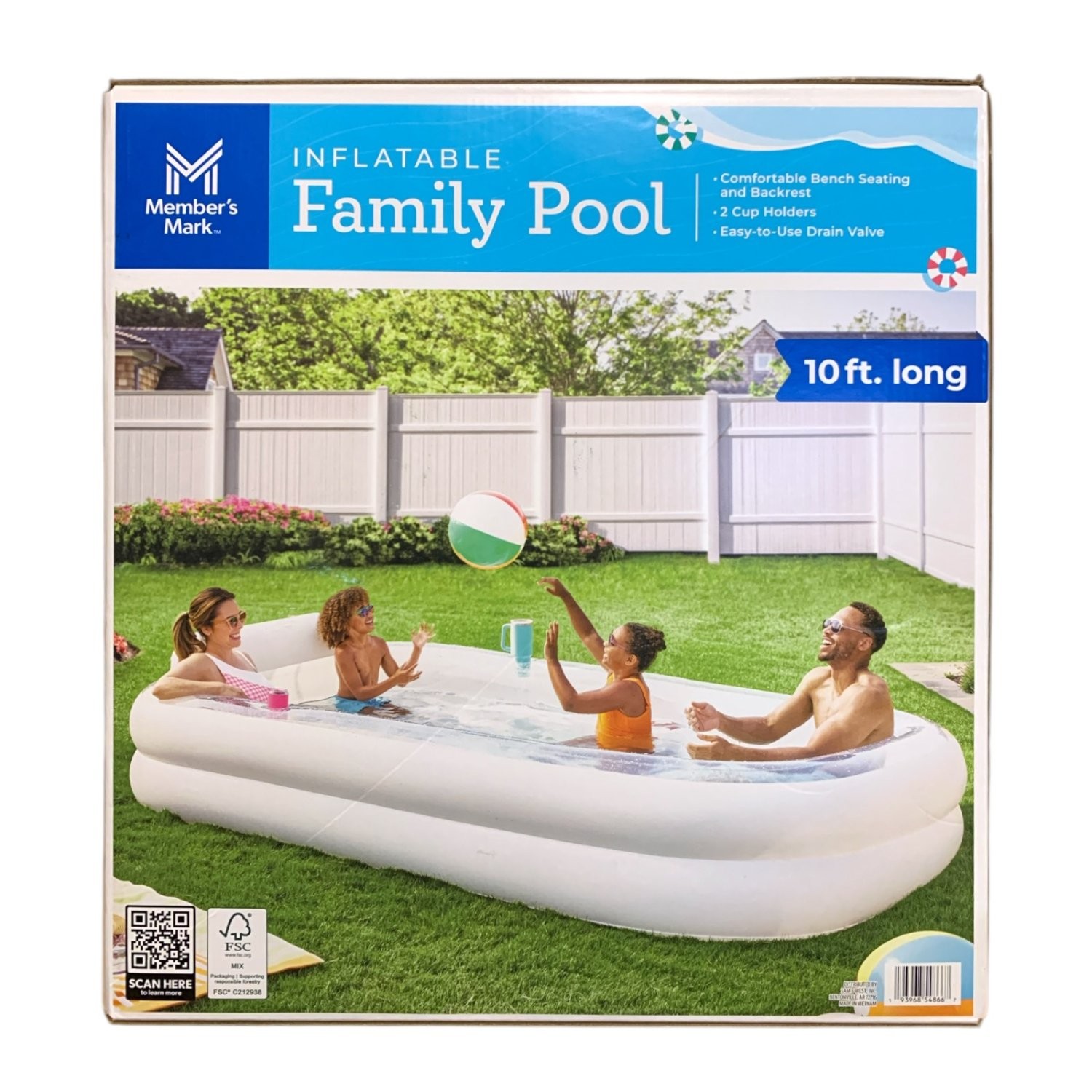Member's Mark Inflatable Family Pool gallery