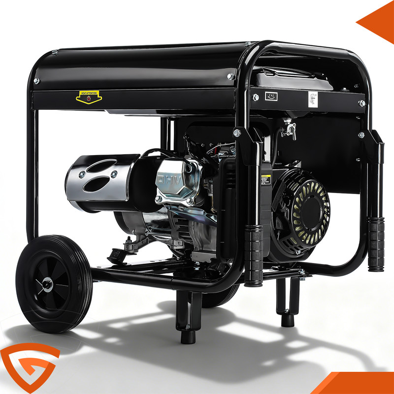 Portable Inverter Generator Gas Powered Quiet for Home Backup Construction 5KW gallery