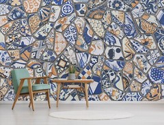 3D Stone Fragment Pattern 7445 Wallpaper Wall Murals Wall Paper Print Mural Romy