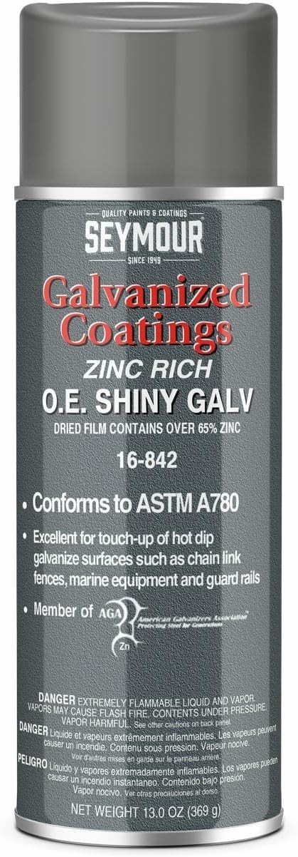 16-842 Galvanized Coatings Spray Paint, OE Shiny, 13 Ounce (Pack of 1) gallery