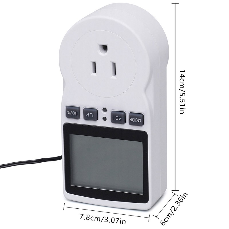 Digital Temperature Controller thermostat temp control Outlet Heater AC100-250V gallery