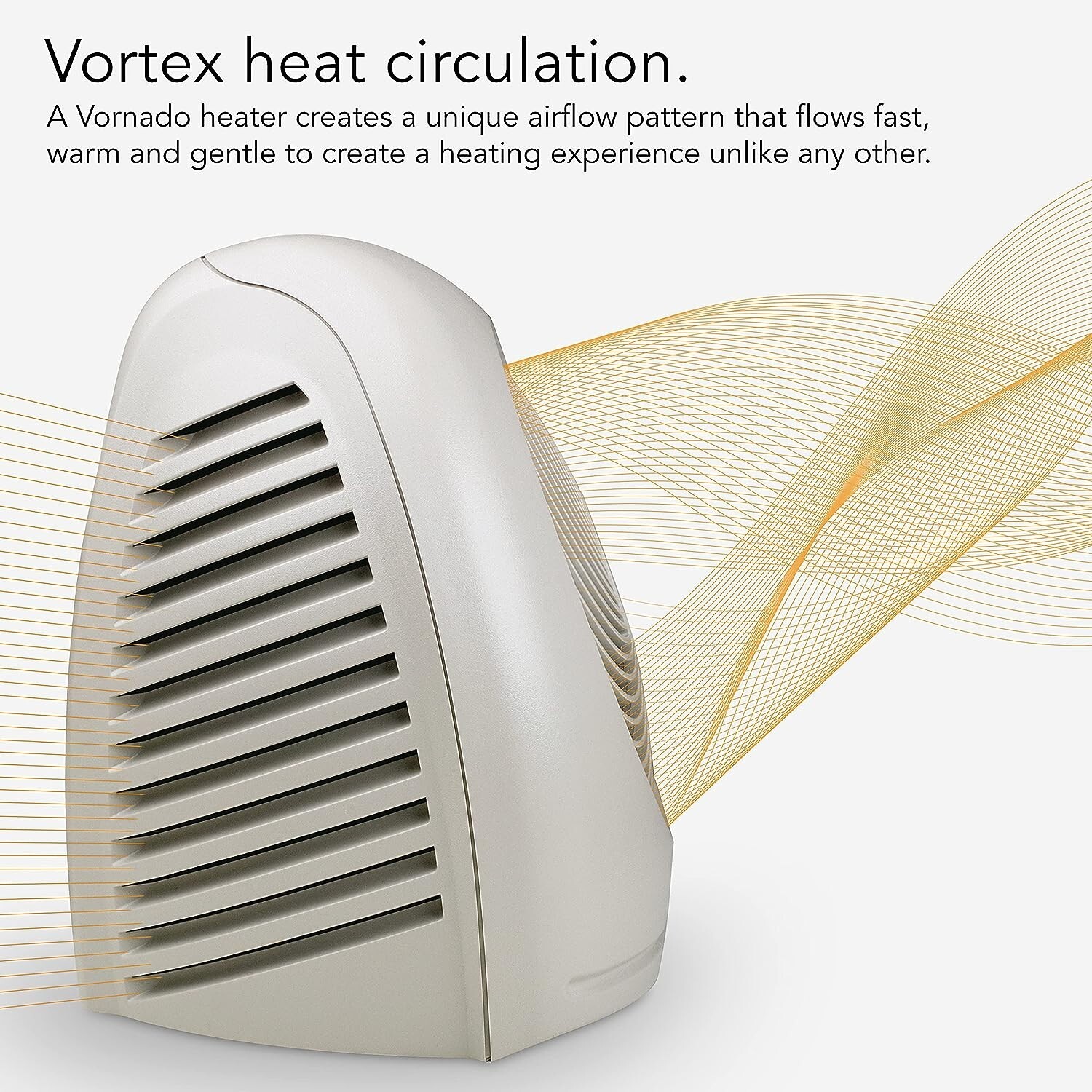 OPEN BOX Vornado VH2 Room / Space Heater , Linen White gallery
