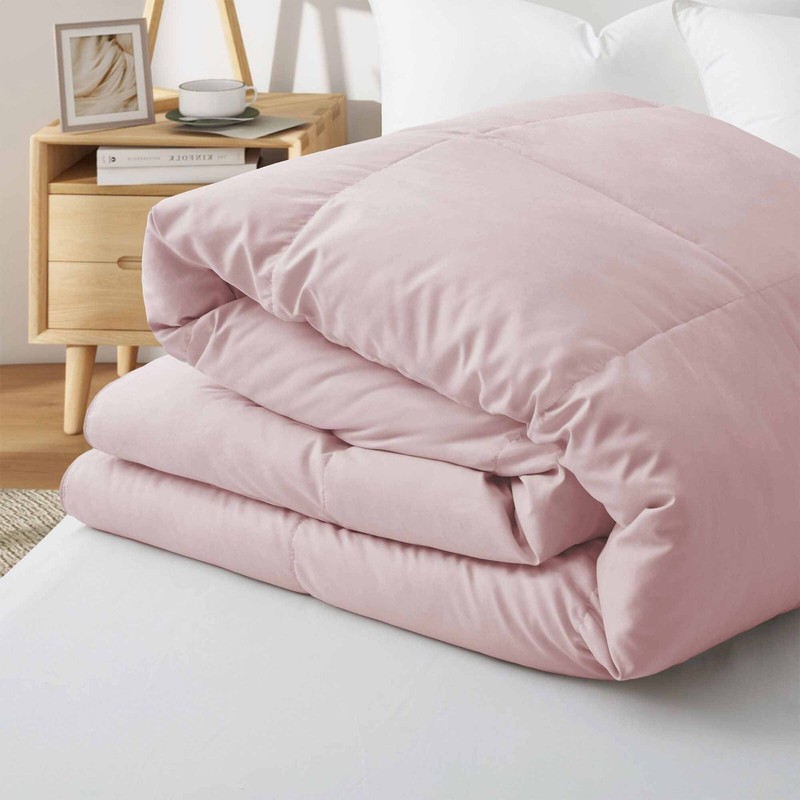 Oversize Down Feather Comforter Lightweight Soft Cozy, King or Queen Bed Blanket gallery