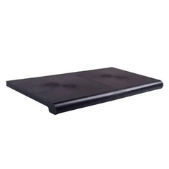 Econoco DA248B Black Depth Duron Plastic Shelving (Pack of 4)
