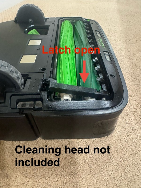 iRobot Roomba Cleaning Head Module Brush Roller Door Latch Arm S9 S9+ plus 9550 gallery