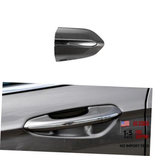 Car Front Left Exterior Door Handle Lock Cover fits With electroplating Gray gallery