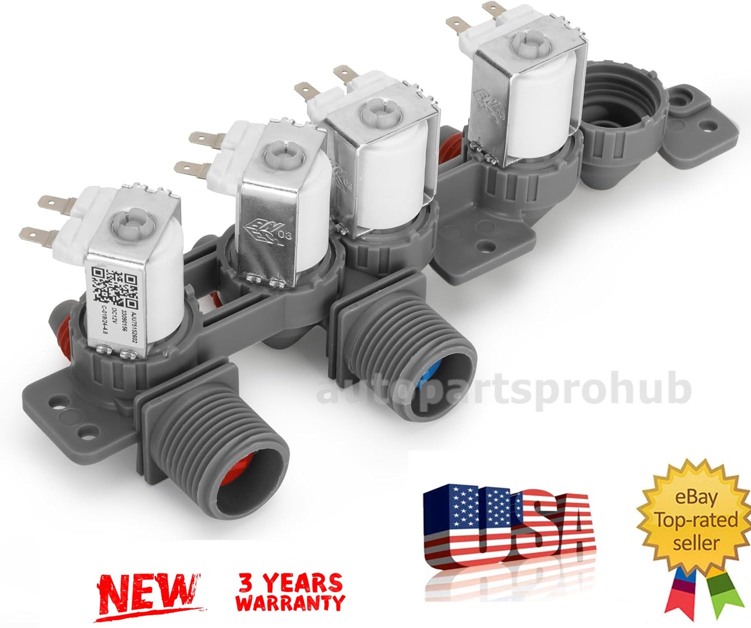Washer Inlet Valve Assembly AJU75152602 For LG WT7100CW/WT7305CV/WT7900HBA gallery