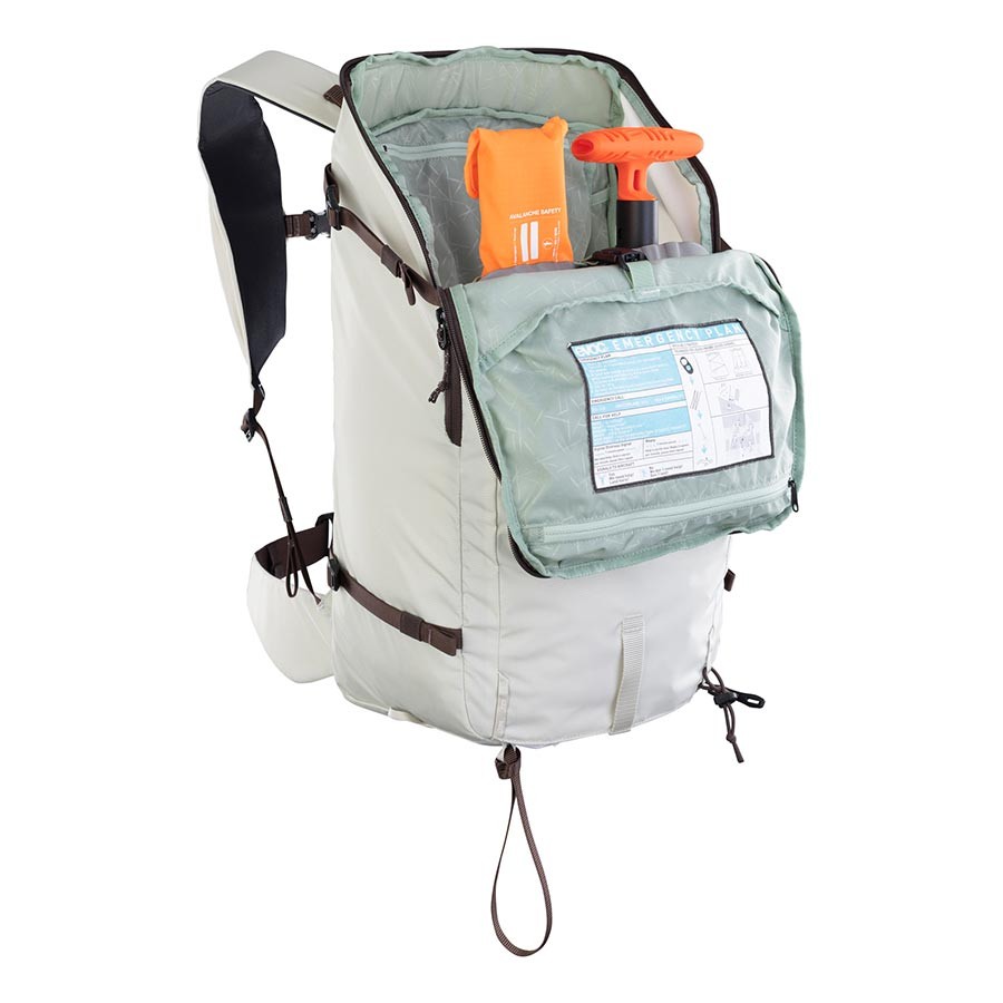 EVOC Summit 30L Snow Backpack with NEUTRA-lite Technology, Helmet Holder & 5