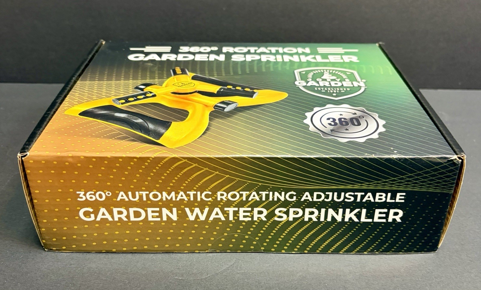 Rotating Garden Sprinkler for Large Area Coverage gallery